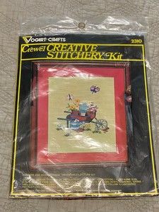 Vintage Vogart Crafts Crewel Creative Stitchery Kit 2310 UNOPENED